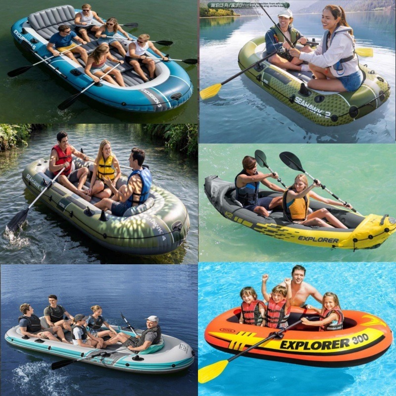 Heavy Duty Inflatable Kayak Fi - Fishing Kayak Inflatable ulasan dan harga
