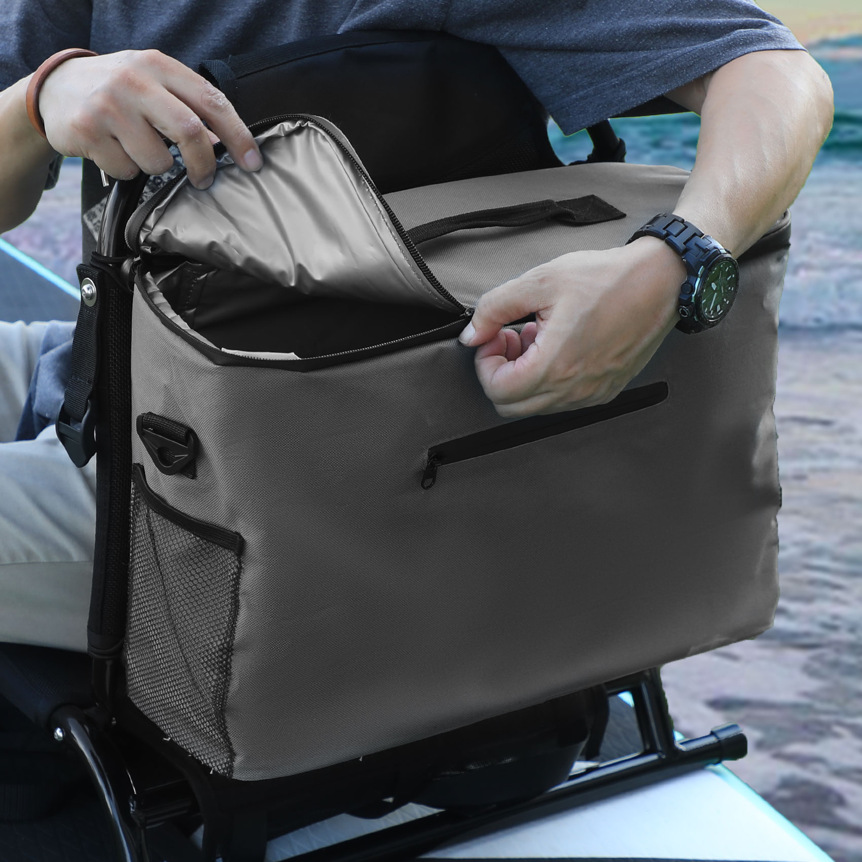 Kayak Cooler, Waterproof Seat  - Fishing Kayak Seat ulasan dan harga