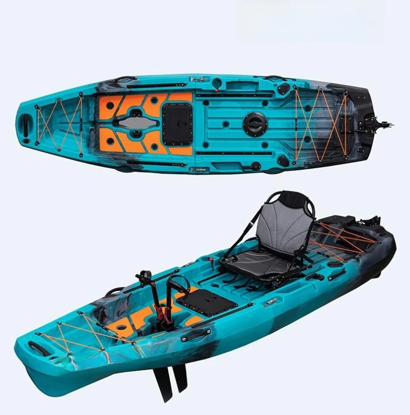LLDPE Modular Kayak With Engin - Fishing Kayak Pedal Drive ulasan dan harga
