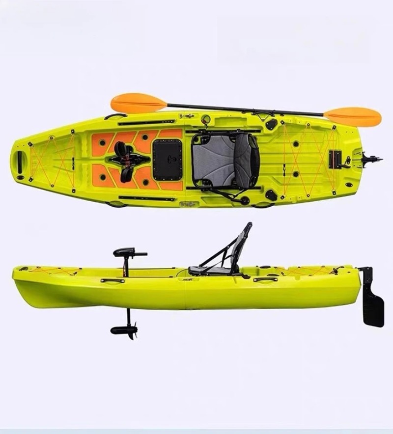LLDPE Modular Kayak With Engin - Fishing Kayak Pedal Drive ulasan dan harga